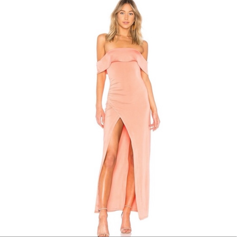 Stella Rose off shoulder maxi dress